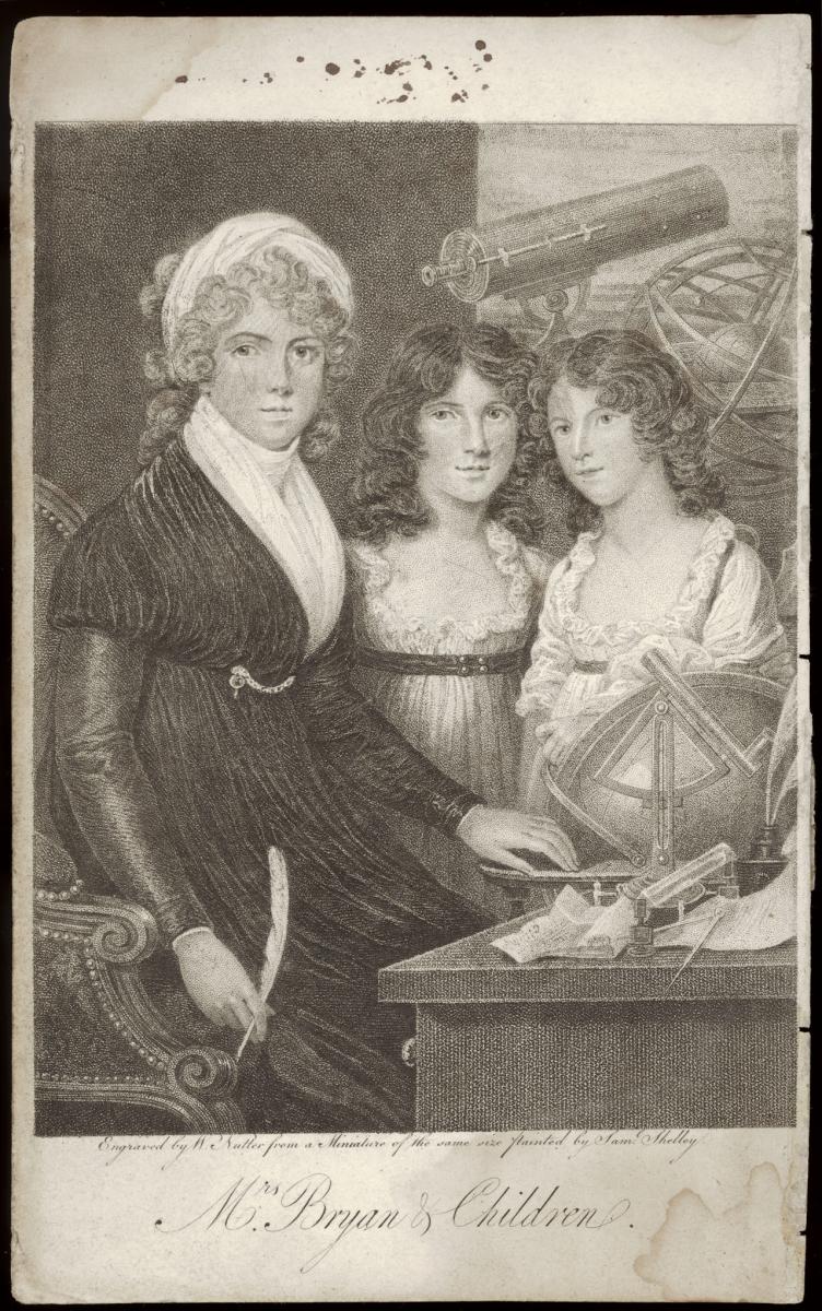 Image of woman with two younger women