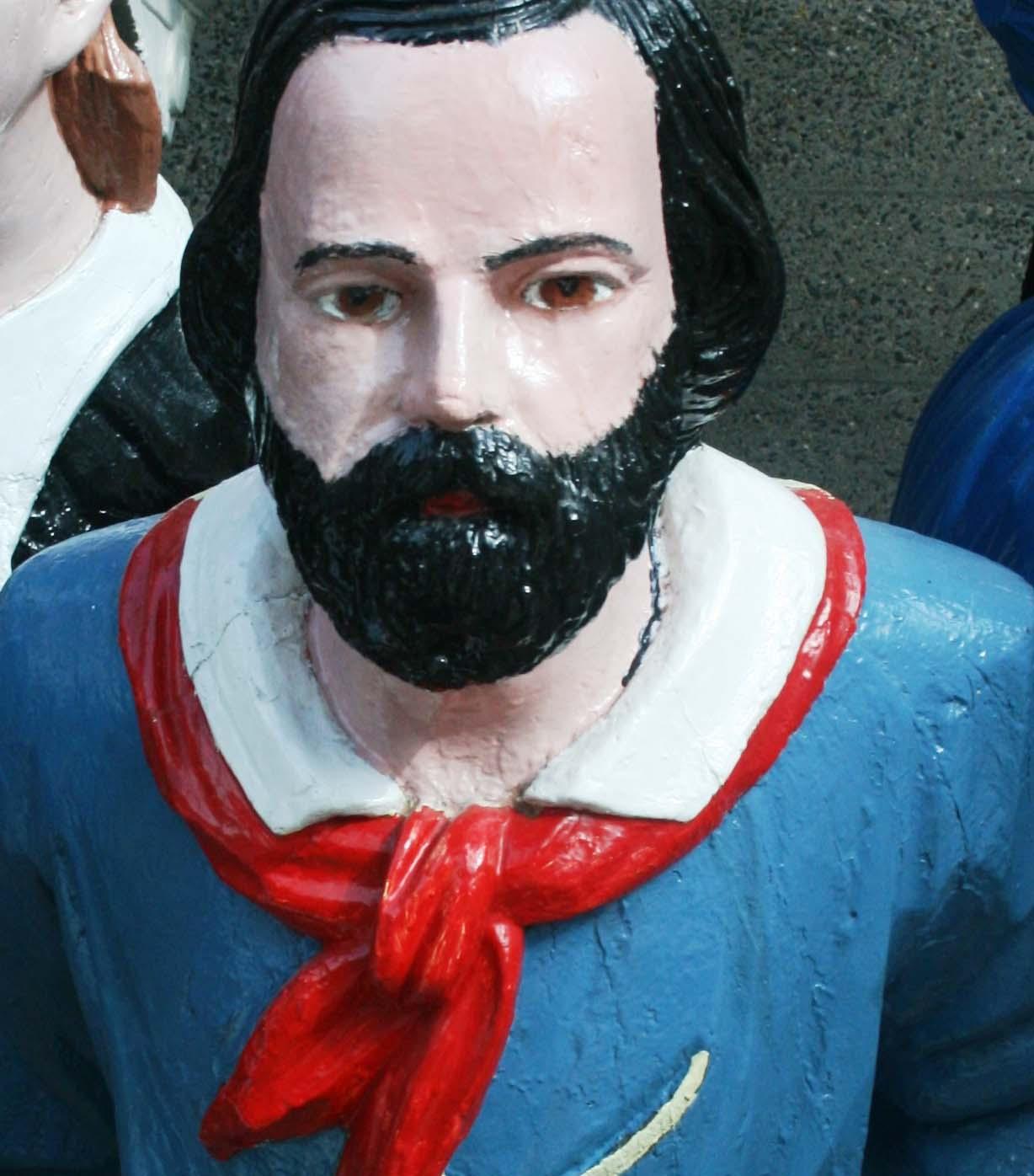 Garibaldi, part of the Cutty Sark figurehead collection