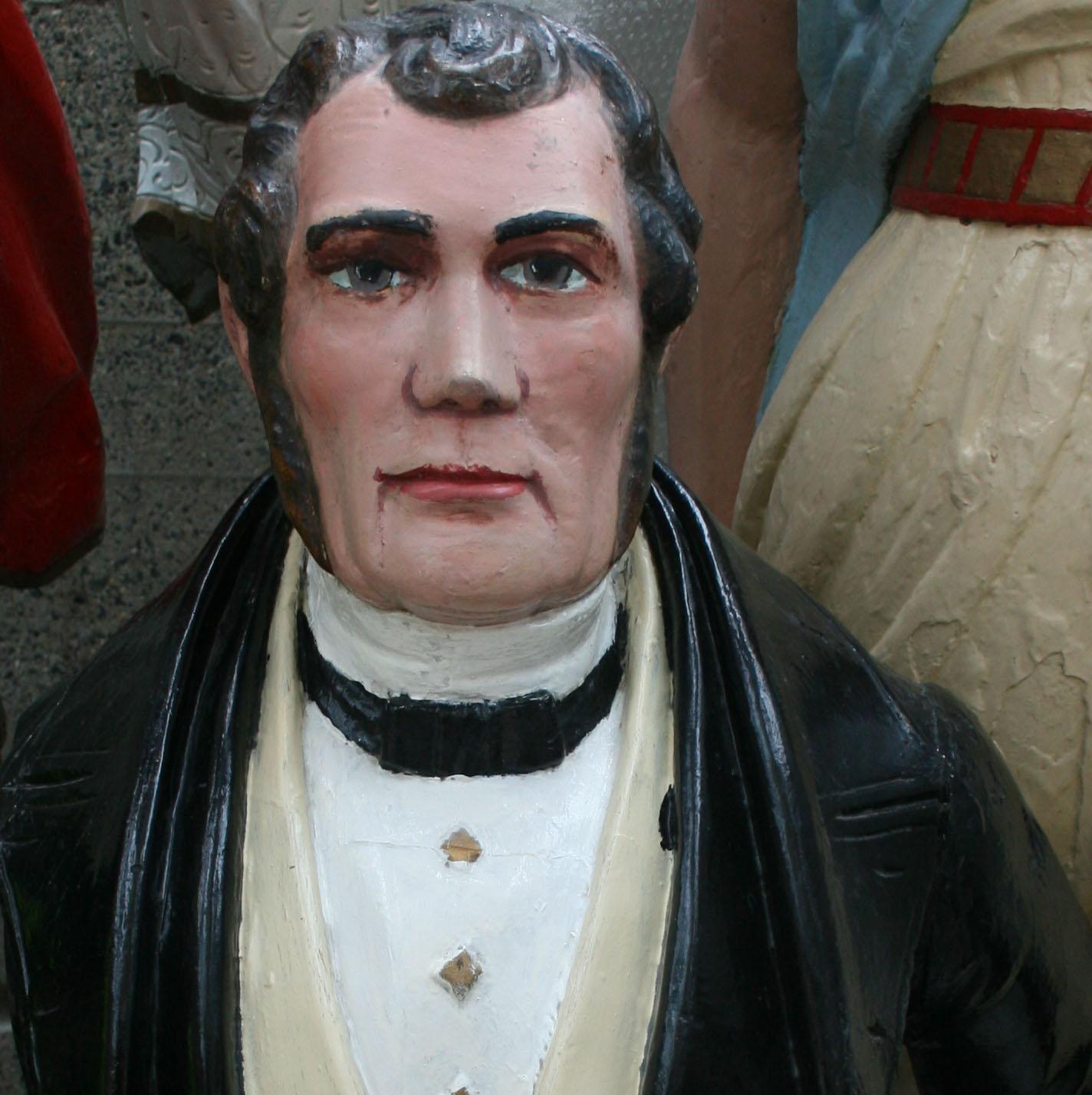 Wilberforce, part of the figurehead collection at Cutty Sark