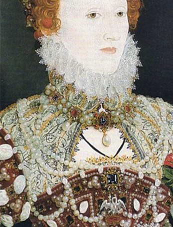 Portrait of Queen Elizabeth I, known as the Pelican Portrait