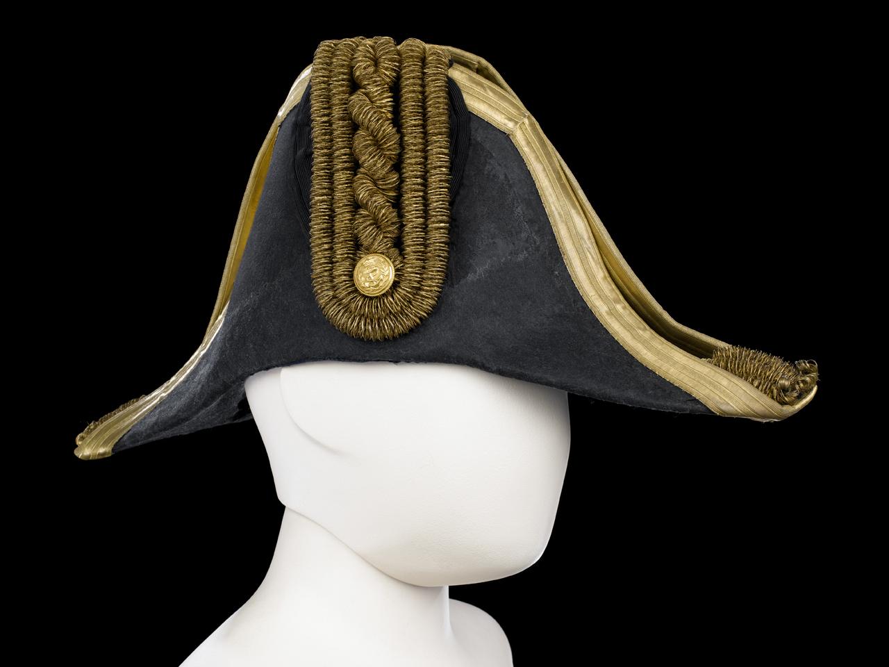 A cocked hat, part of an Admiral's uniform