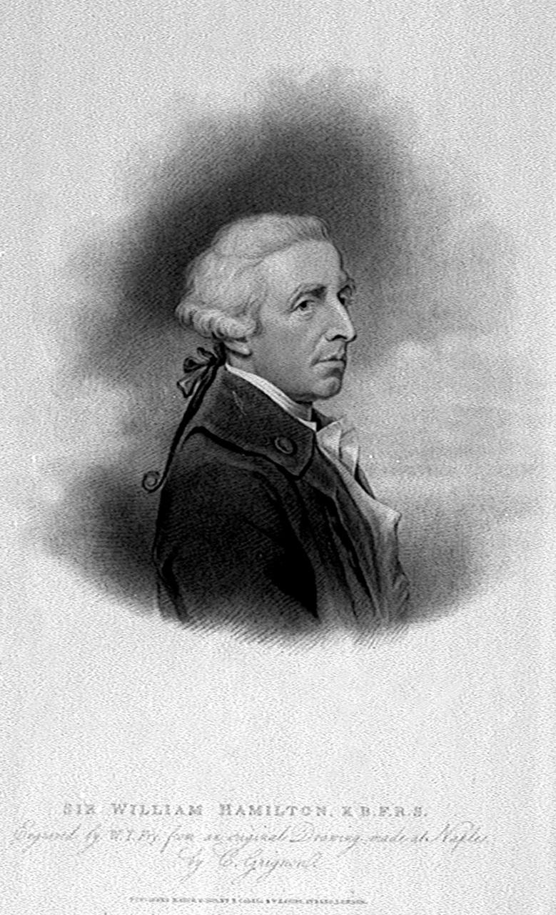 Portrait of Sir William Hamilton, engraved by W. T. Fry from an original drawing made at Naples by C. Grignon (RMG ID: PAF3498)