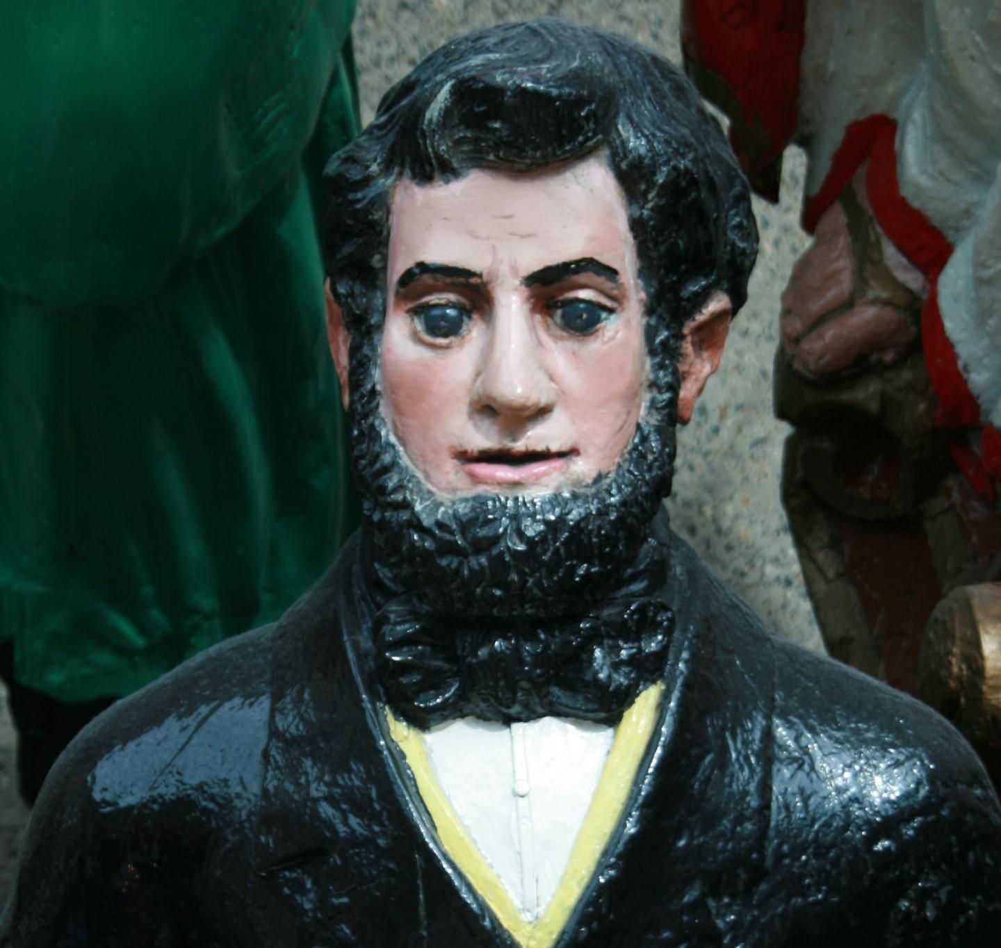 Lincoln, part of the figurehead collection at Cutty Sark