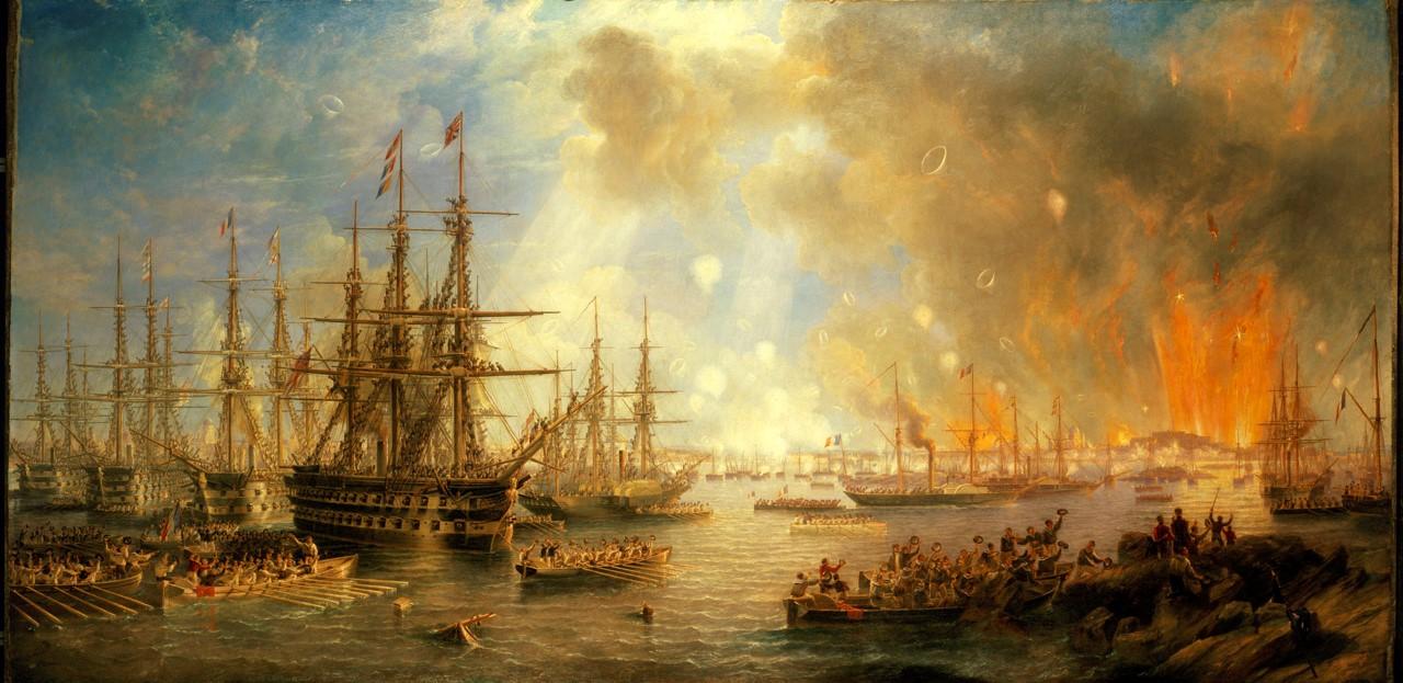 The Bombardment of Sveaborg, 9 August 1855