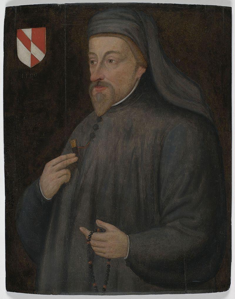 Portrait of Geoffrey Chaucer c. 1343