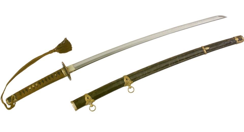 Japanese tachi (Military fighting sword)