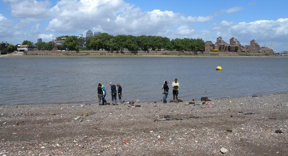 A view of the jetty at Greenwich in 2011