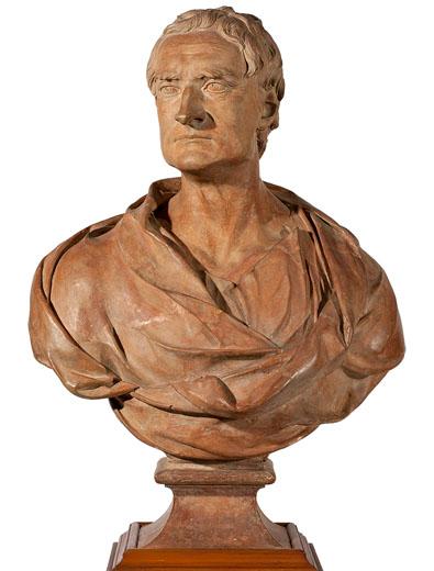 Bust of Isaac Newton at the National Maritime Musuem