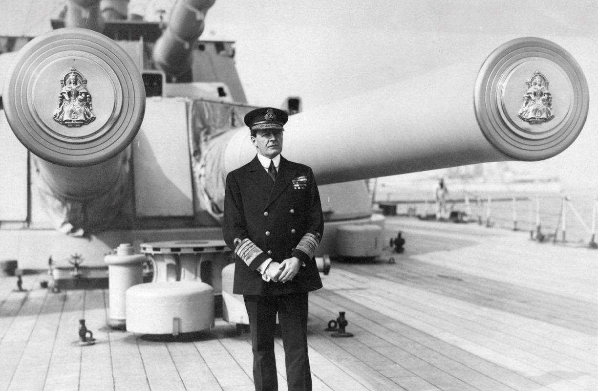 Admiral Beatty as C-in-C aboard Queen Elizabeth