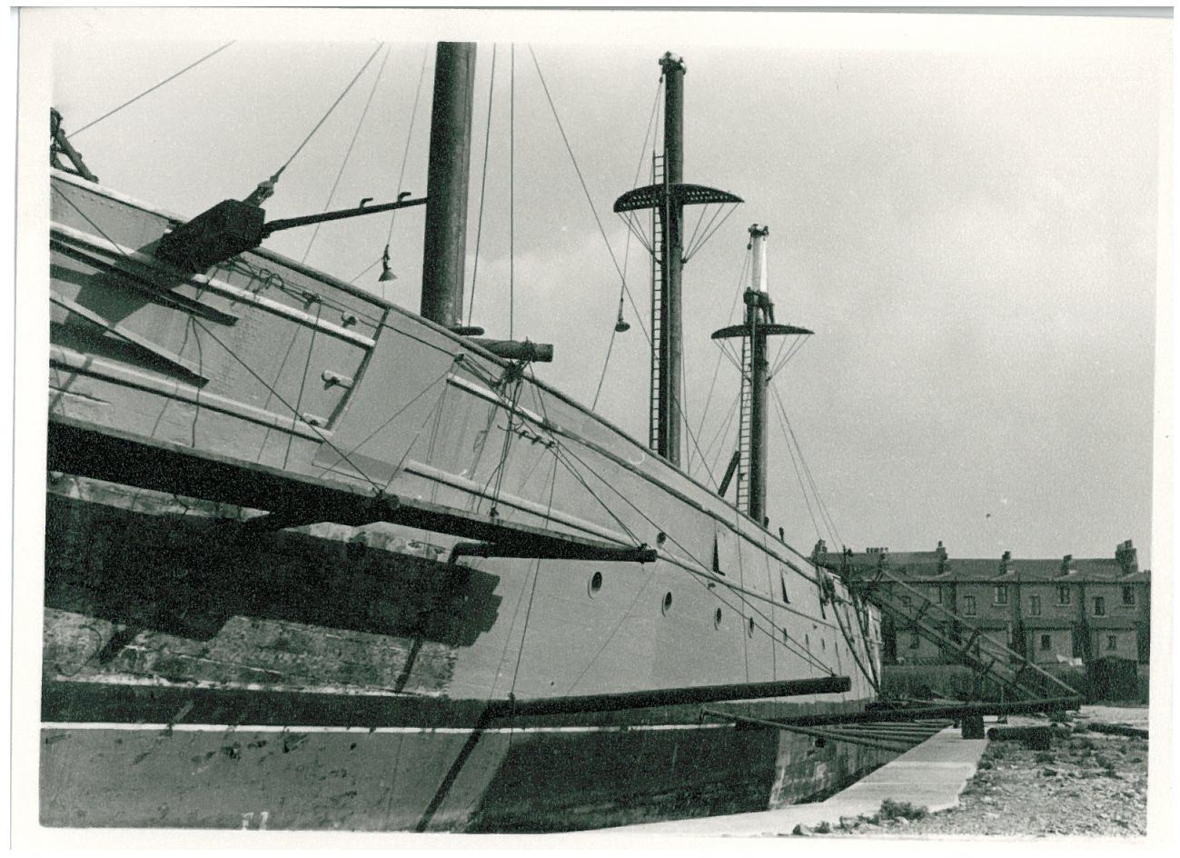 Restoration of the portside 1955