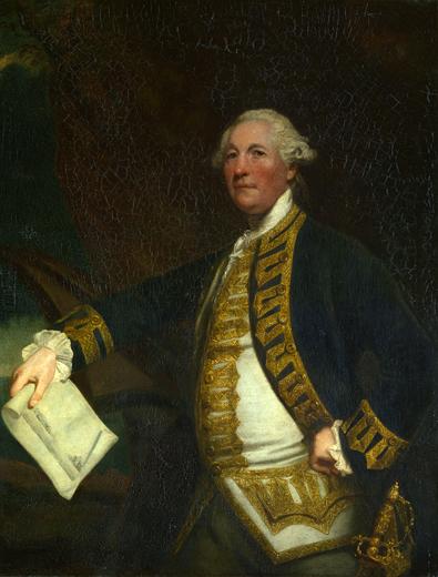 Commodore Sir William James, 1722-83