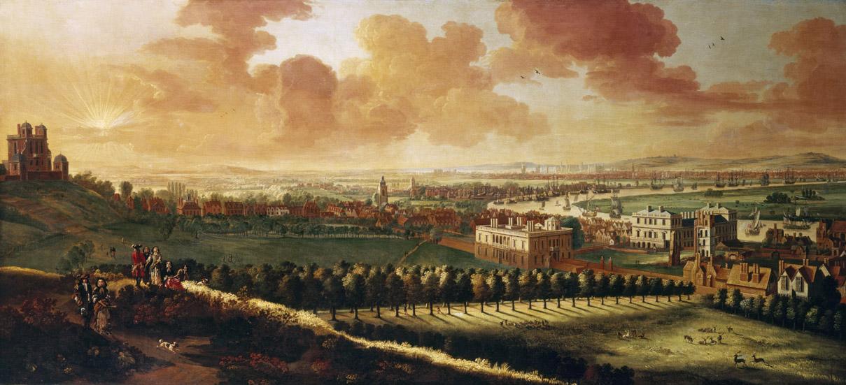 Greenwich and London from One Tree Hill (© NMM)