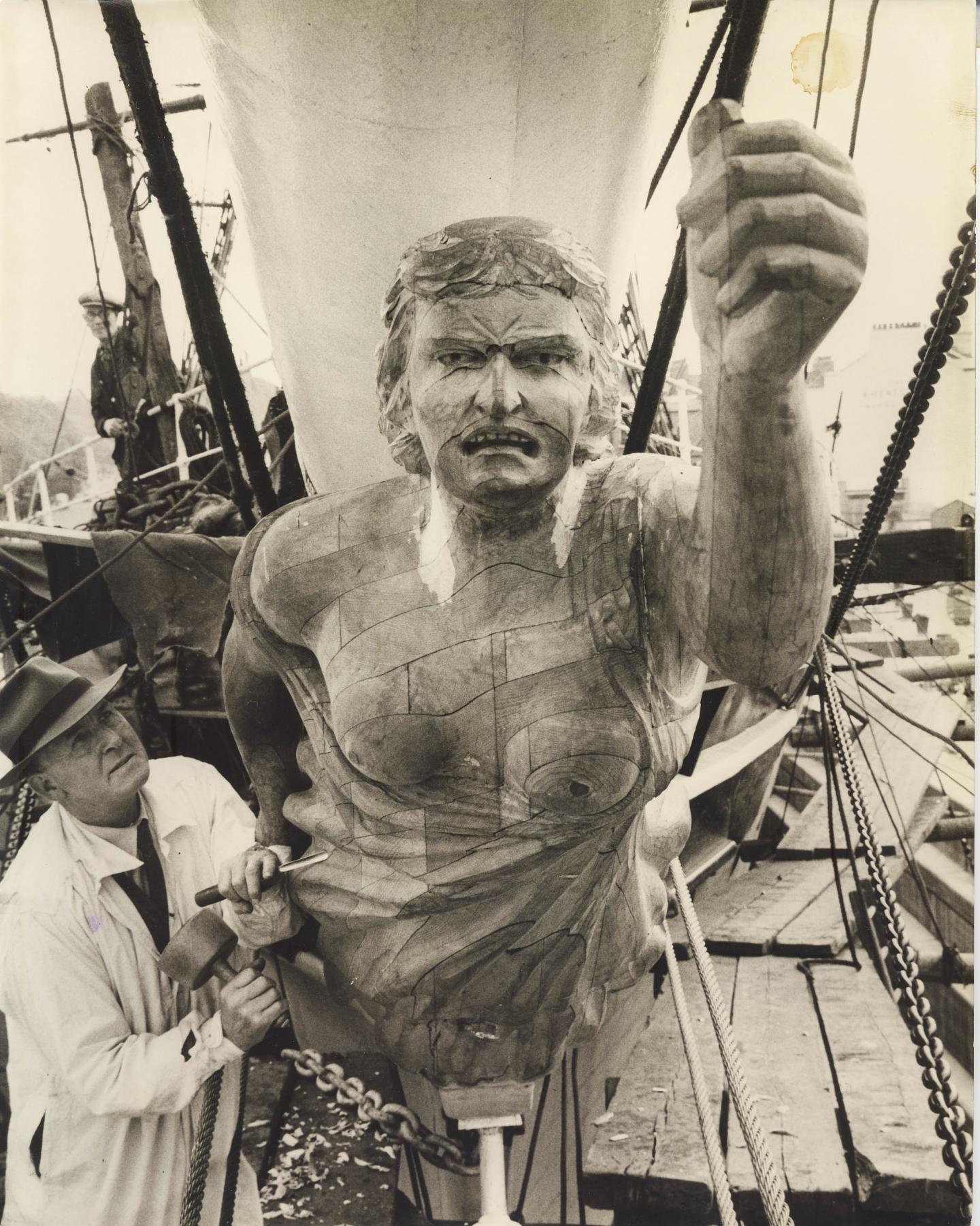 Cutty Sark - 1950's restoration