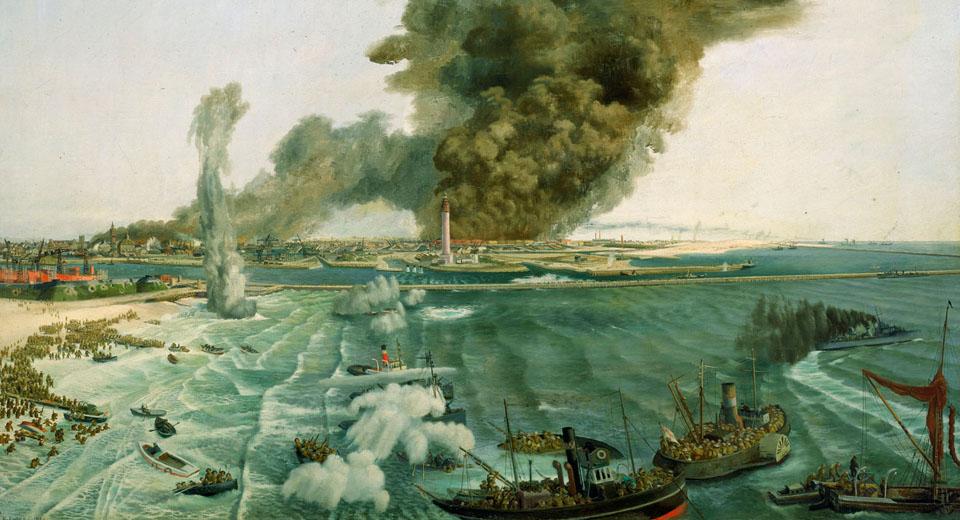 Withdrawal from Dunkirk by Richard Eurich