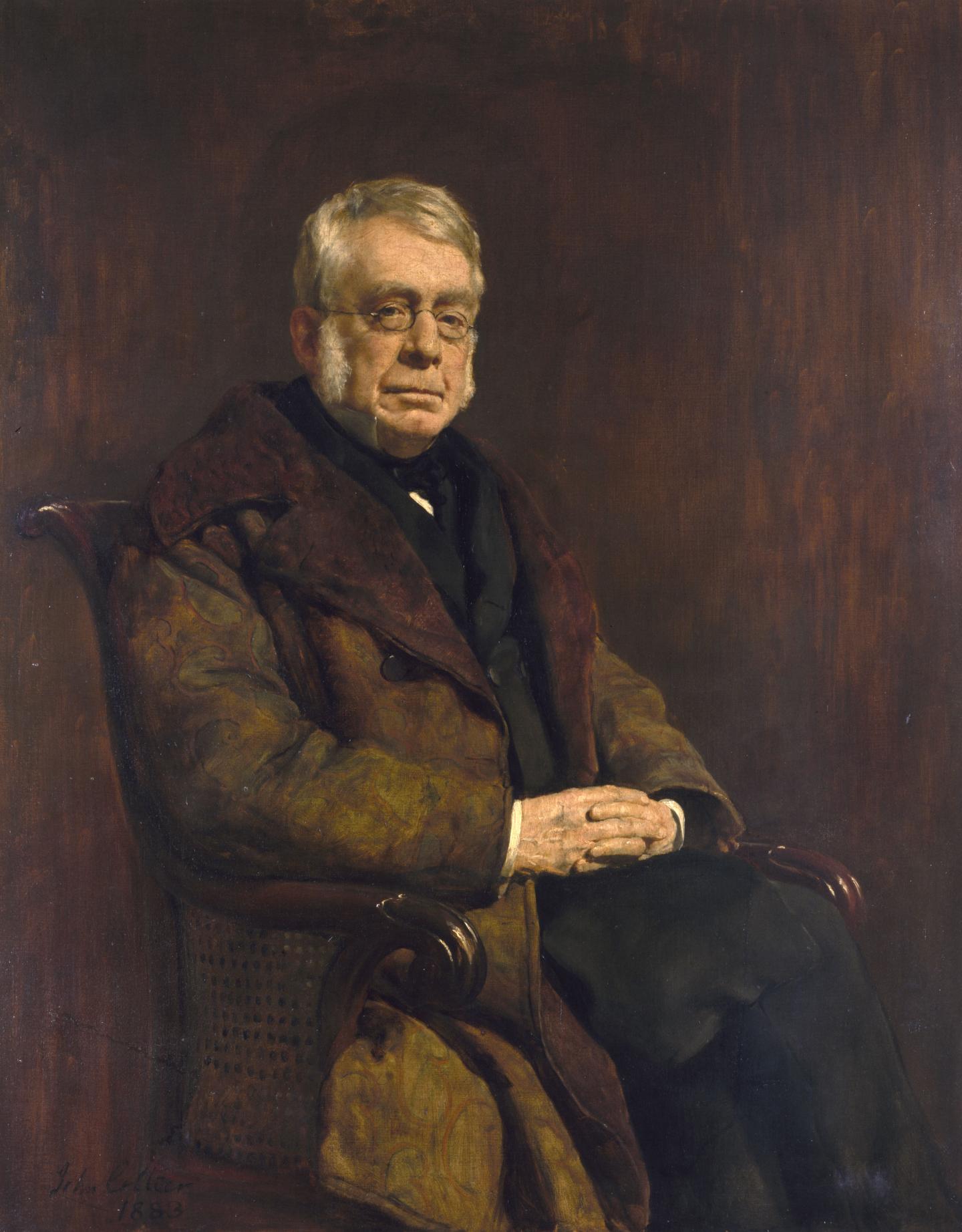 Sir George Biddell Airy (1801-1892) by John Collier (1883)