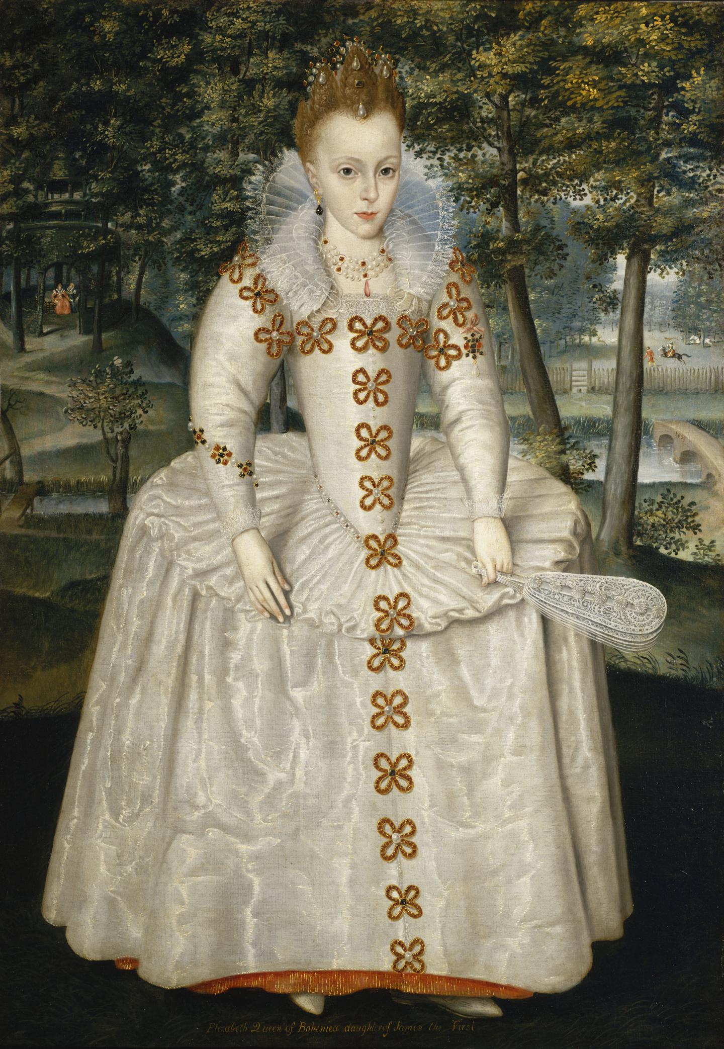 Princess Elizabeth (Elizabeth of Bohemia, The Winter Queen) by Robert Peake 1603