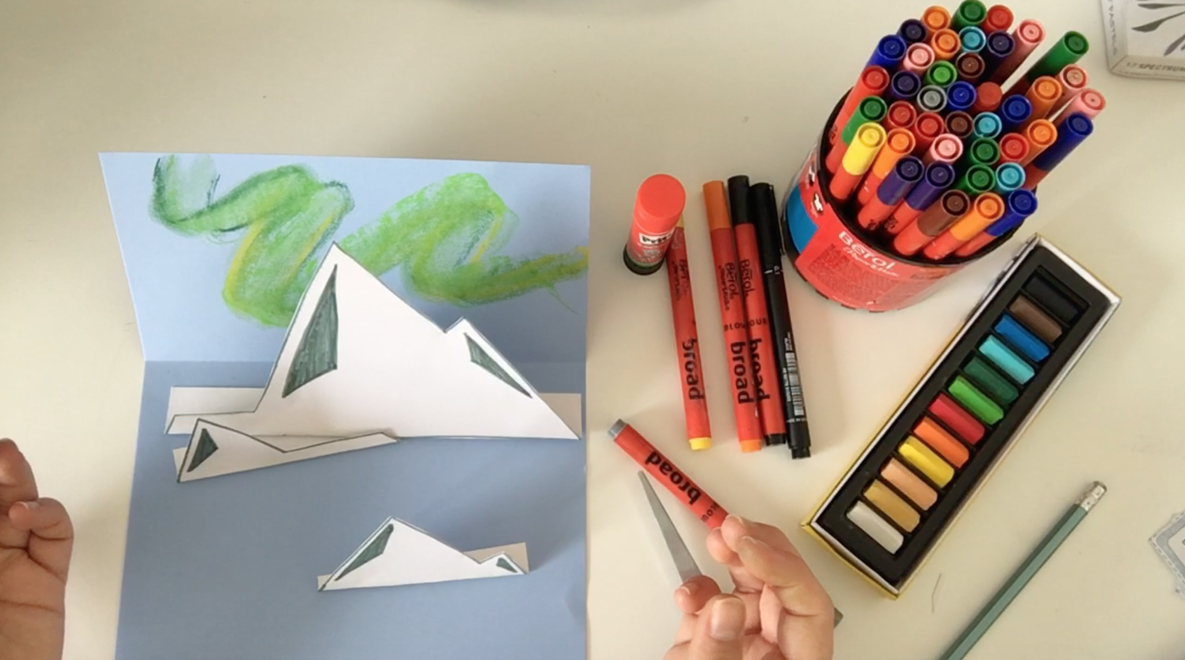 Pop up landscape step 5 Pop up landscape step 5