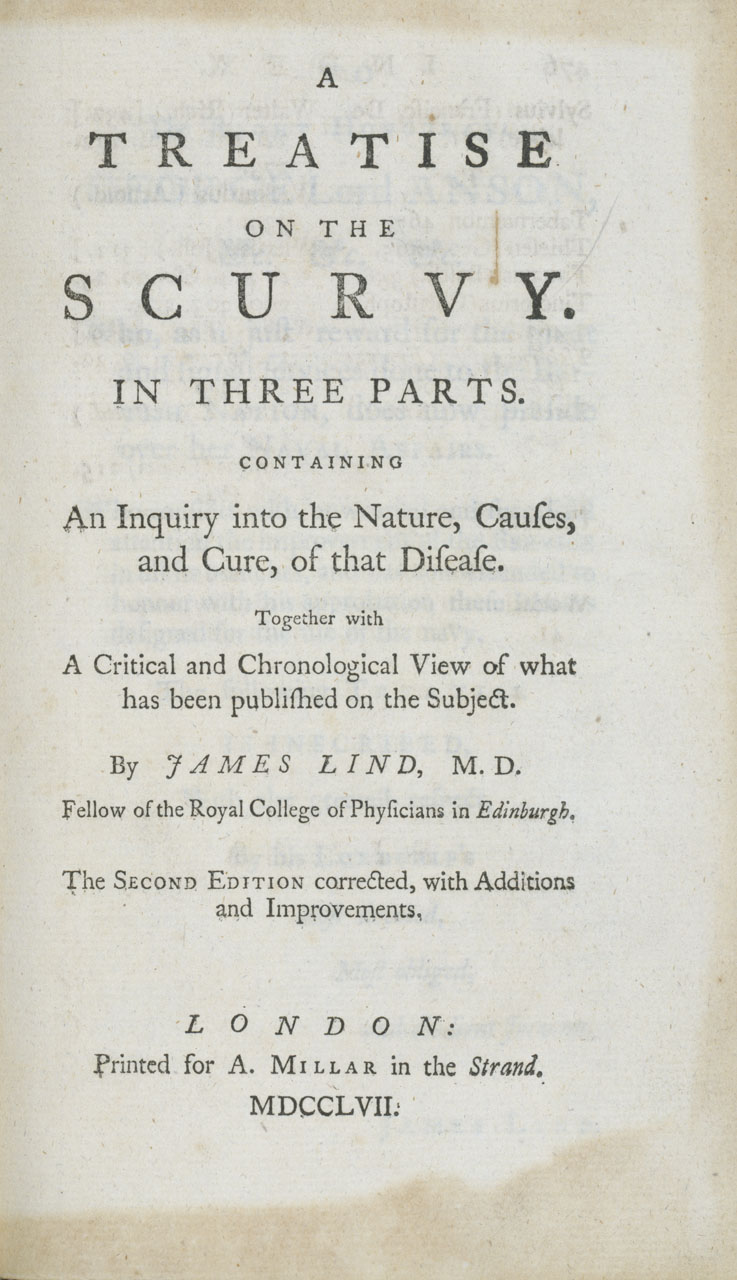 What is scurvy and how is it cured? Royal Museums Greenwich