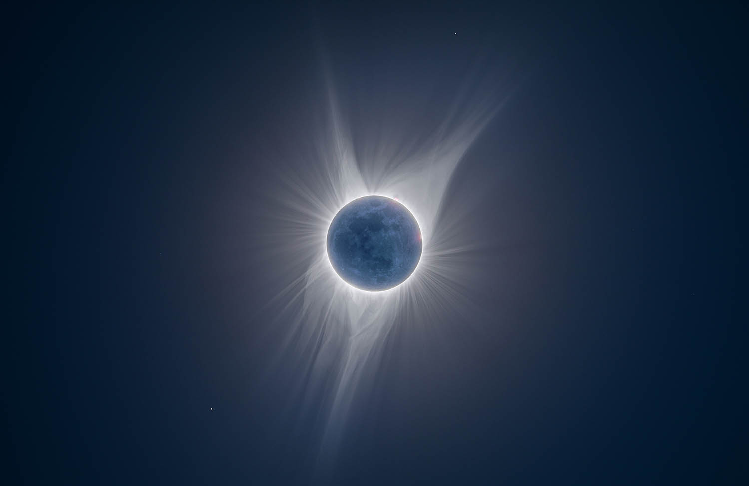 Photo of solar eclipse