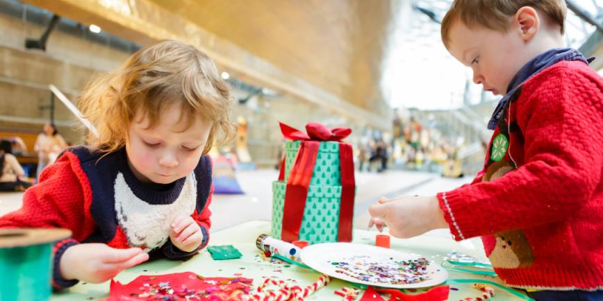 Christmas workshop at Cutty Sark