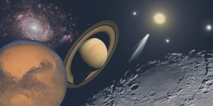 Images of stars, planets and galaxies