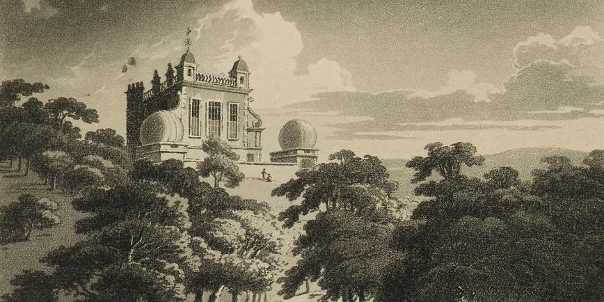 Print of the Royal Observatory Greenwich