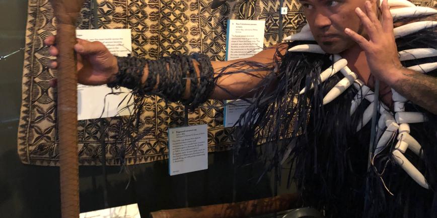 Robbie Atatoa at Pacific Encounter Gallery