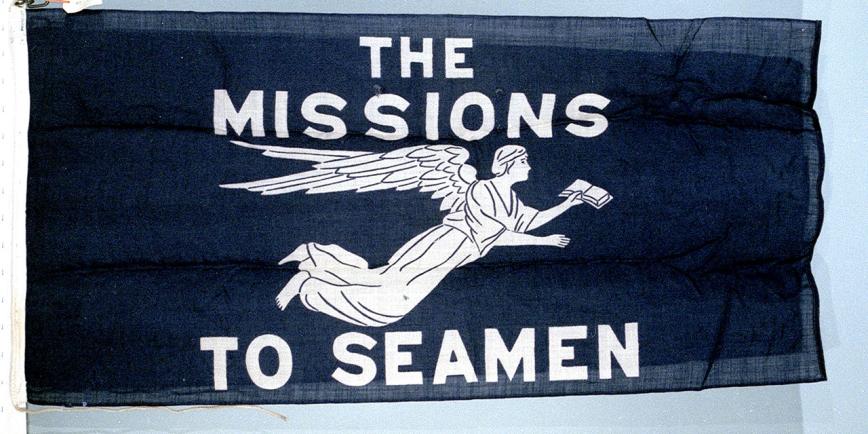 Image of the house flag of the Missions to Seamen