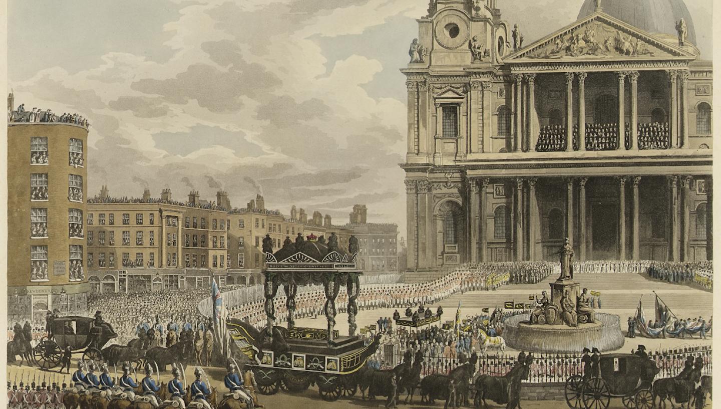 Nelson&#39;s funeral | Royal Museums Greenwich