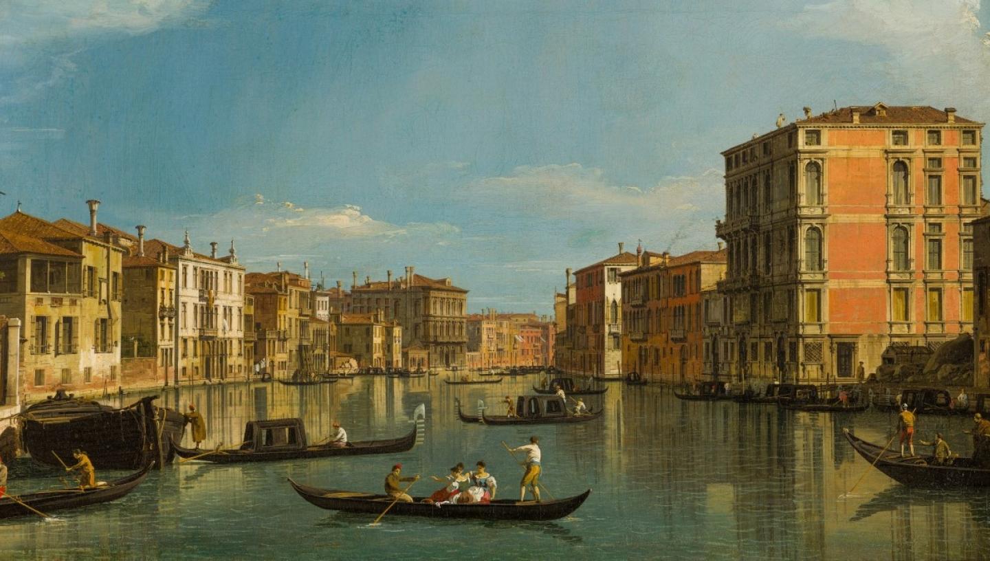 Canaletto Venetian view
