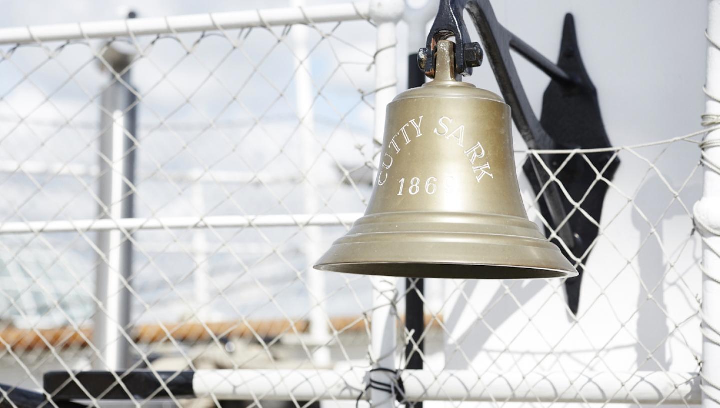 Cutty Sark Ship's bell  Royal Museums Greenwich