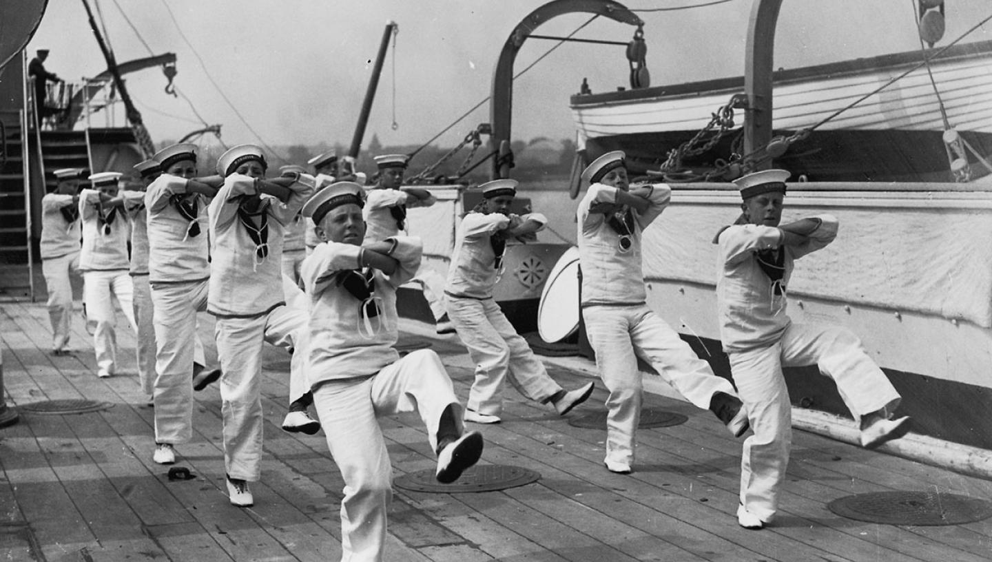 The Sailor S Hornpipe Dance Royal Museums Greenwich