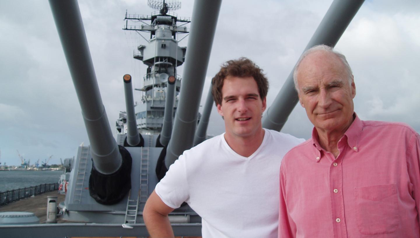 Dan and Peter Snow.JPG