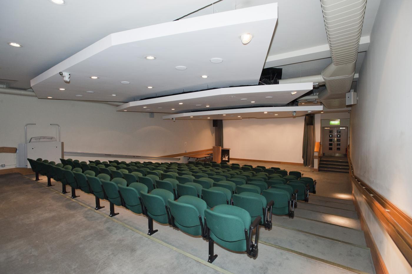 An image showing 'Leopold Muller Lecture Theatre'