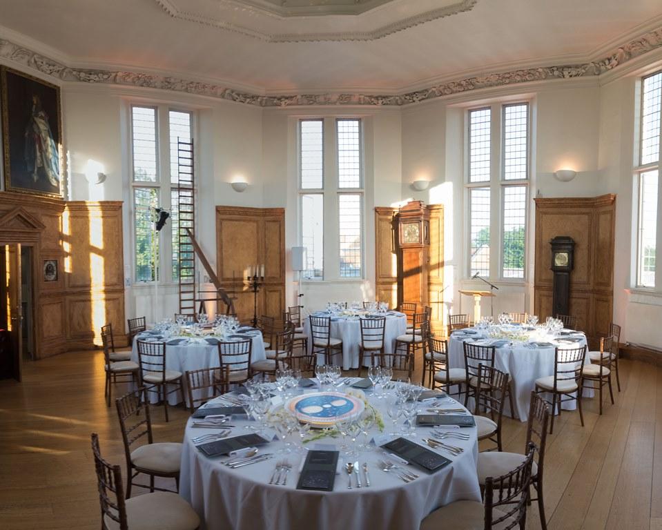 An image showing 'Dinner for 40 in the Octagon Room'