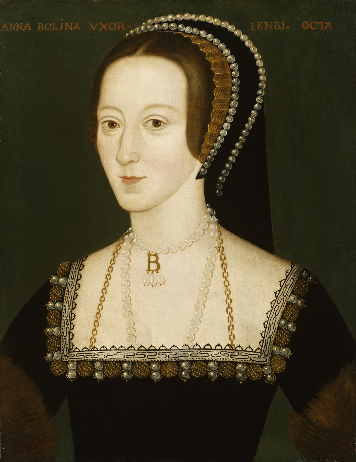 An image showing 'Anne Boleyn by an unidentified artist, late 16th century'