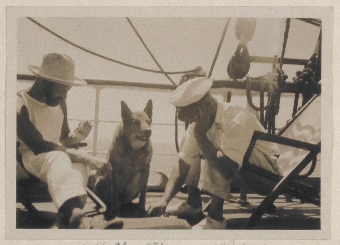 An image showing 'JOD 94_1 | Journals of Miss Winifred Lloyd aboard HERZOGIN CECILIE, S V VIKING AND OLIVEBANK January 1935 - May 1938 '