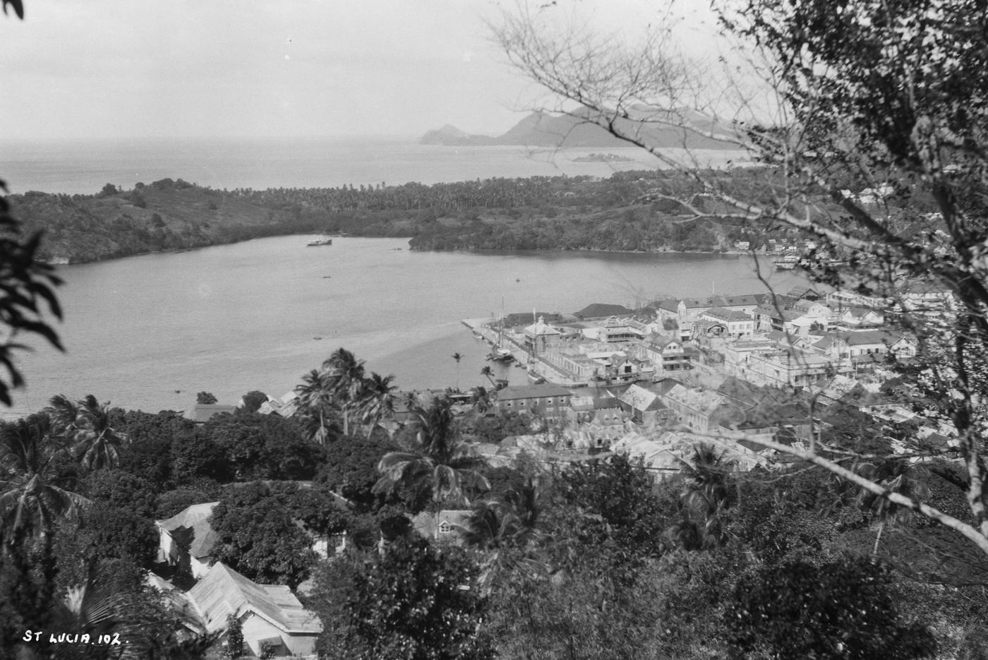 An image showing 'St. Lucia, West Indies'