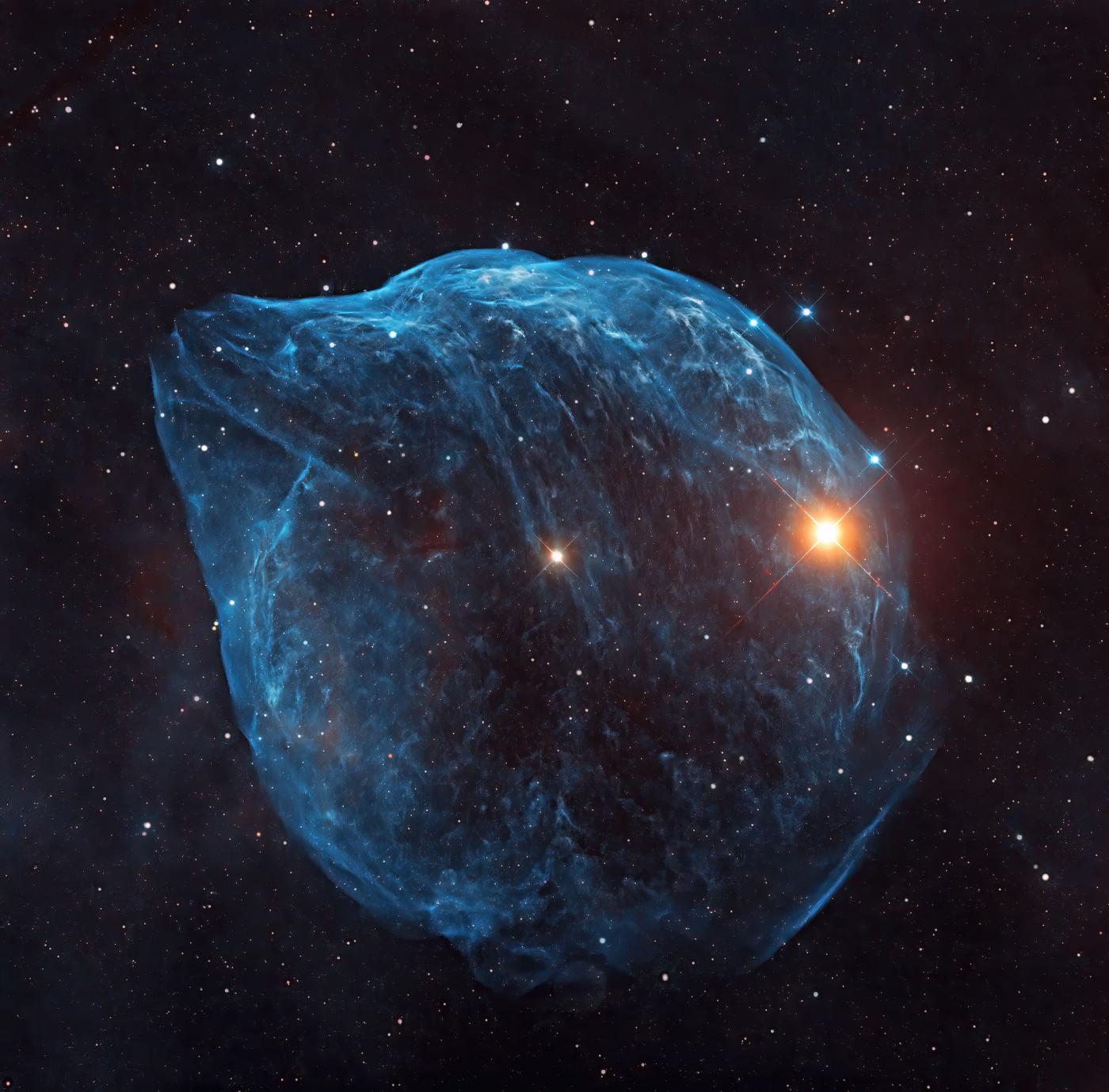 An image showing 'Dolphin Head Nebula'