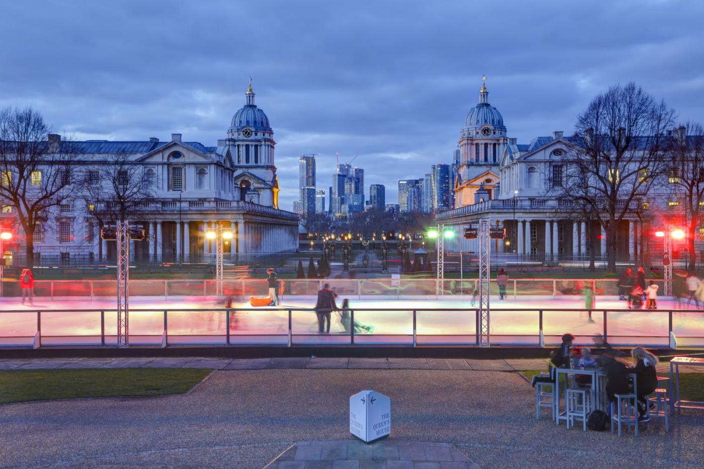 An image showing 'Queen's House Ice Rink'