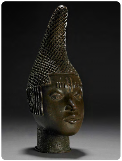 An image showing 'Commemorative Head of Queen Mother ‘Idia’'