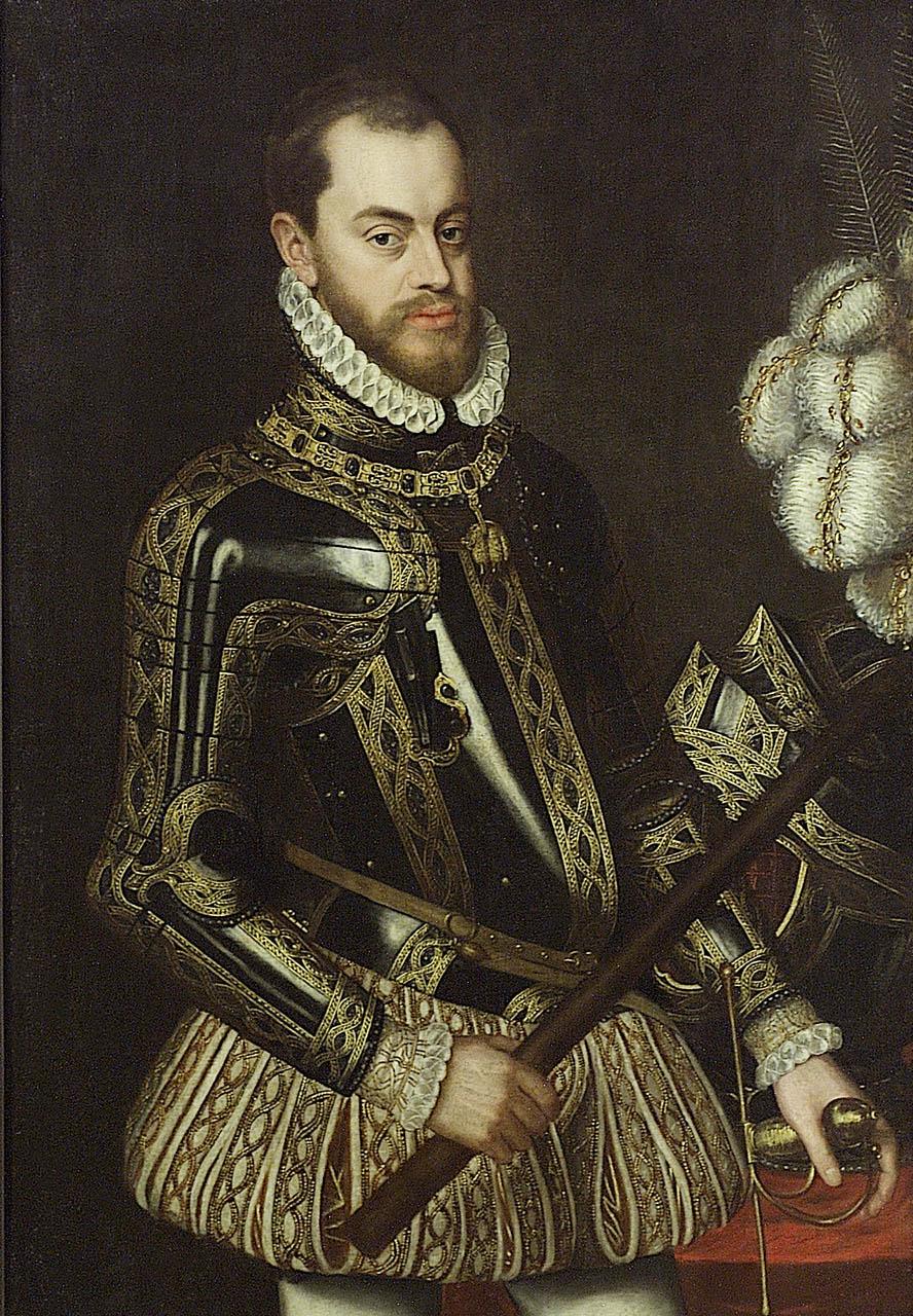 An image showing 'Philip II of Spain, unknown artist'