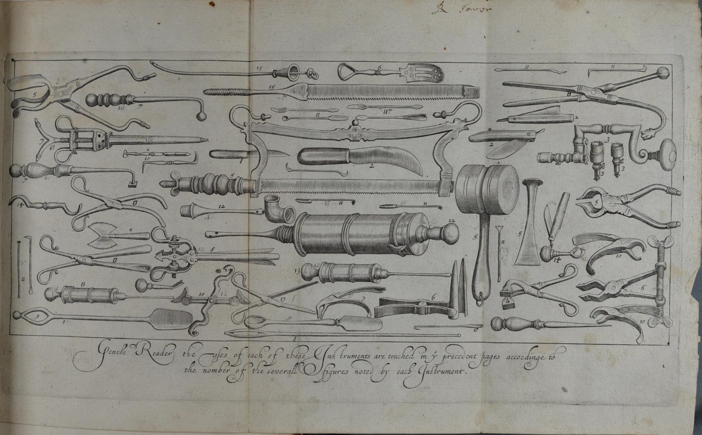 An image showing 'Pages from John Woodall's The Surgeons Mate (RMG reference: PBP3639)'