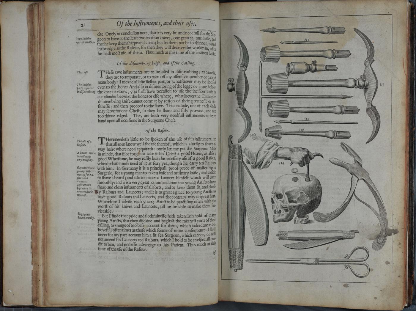 An image showing 'Pages from John Woodall's The Surgeons Mate (RMG reference: PBP3639)'