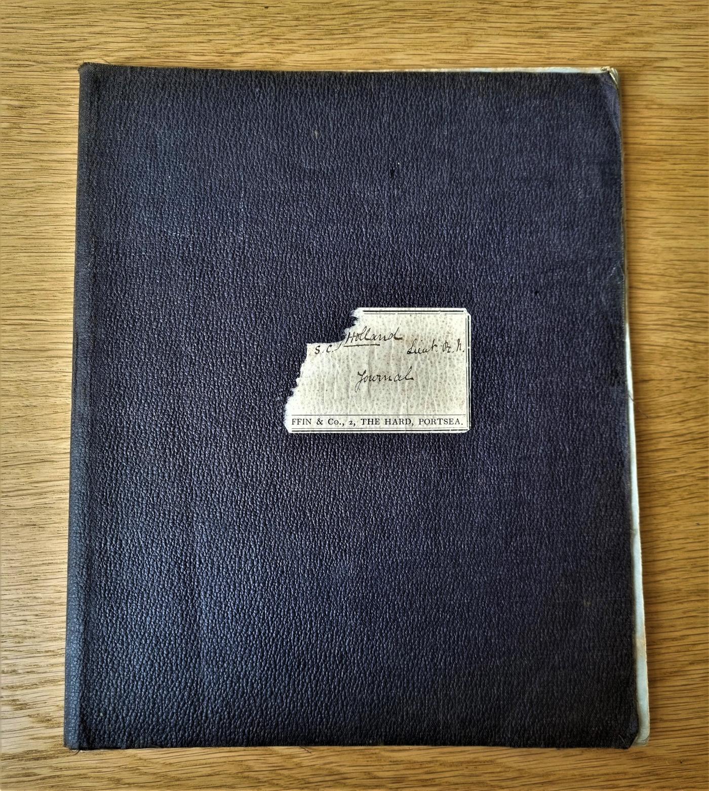 An image showing 'Journal kept on HMS Sylvia, 1871 (RMG reference: HND/101/5)'