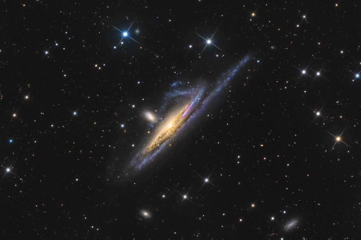 An image showing 'Interacting Galaxies in Eridanus'