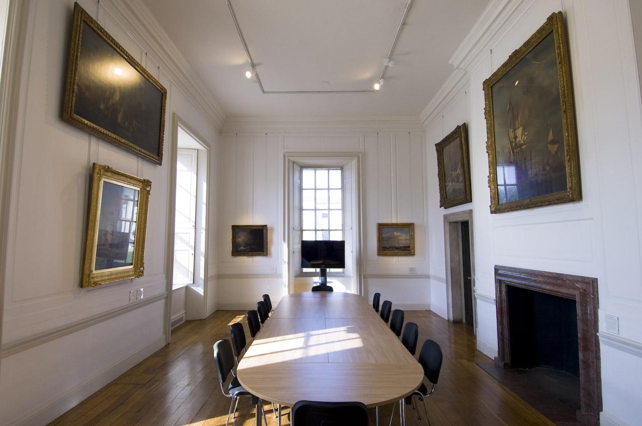 An image showing 'South Parlours boardroom setup'
