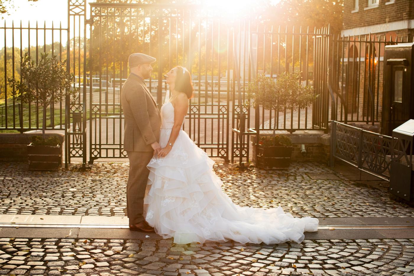 An image showing 'Sunrise wedding of Phil and Sarah'
