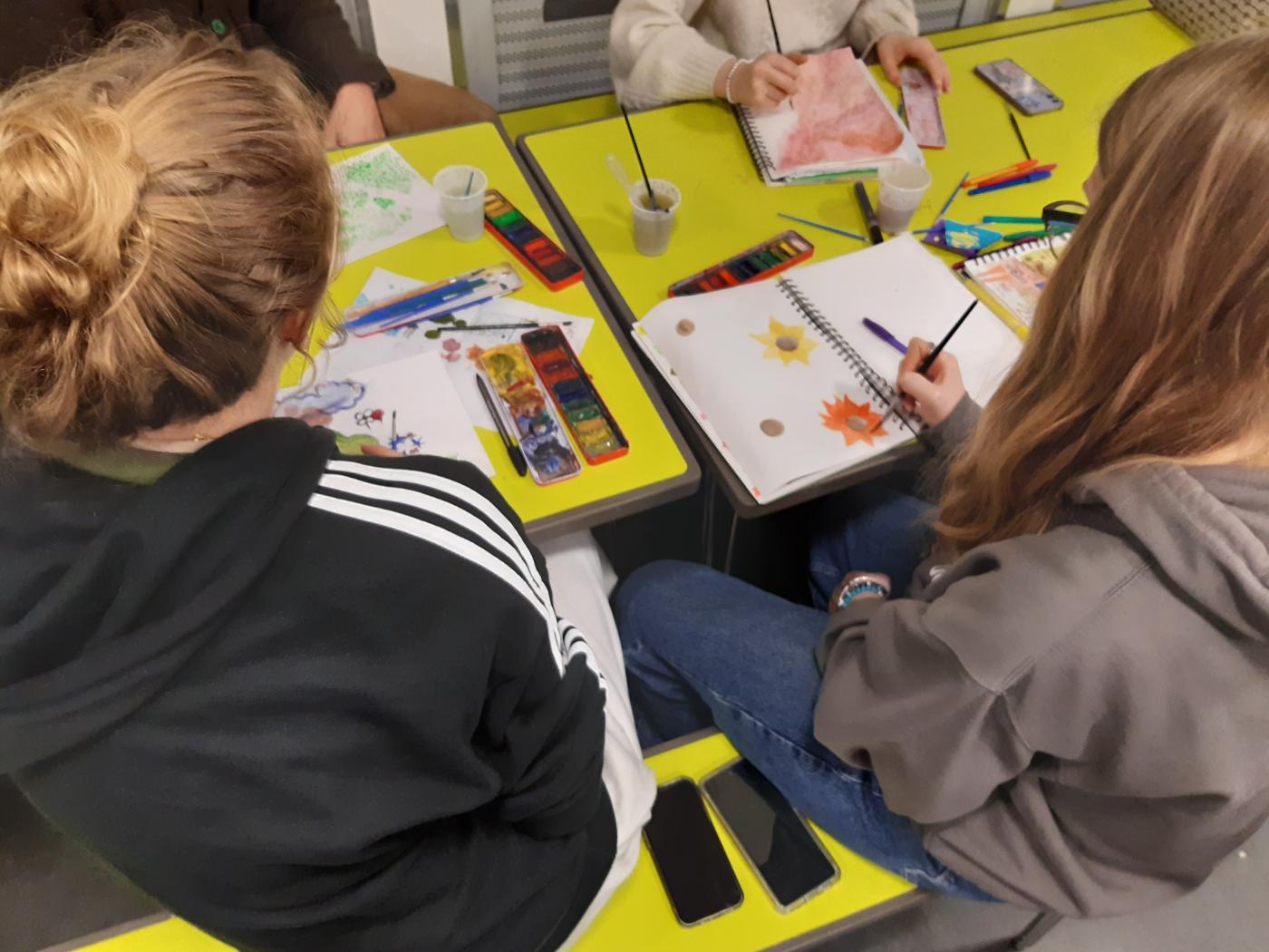 An image showing 'Saturday Art Club events'