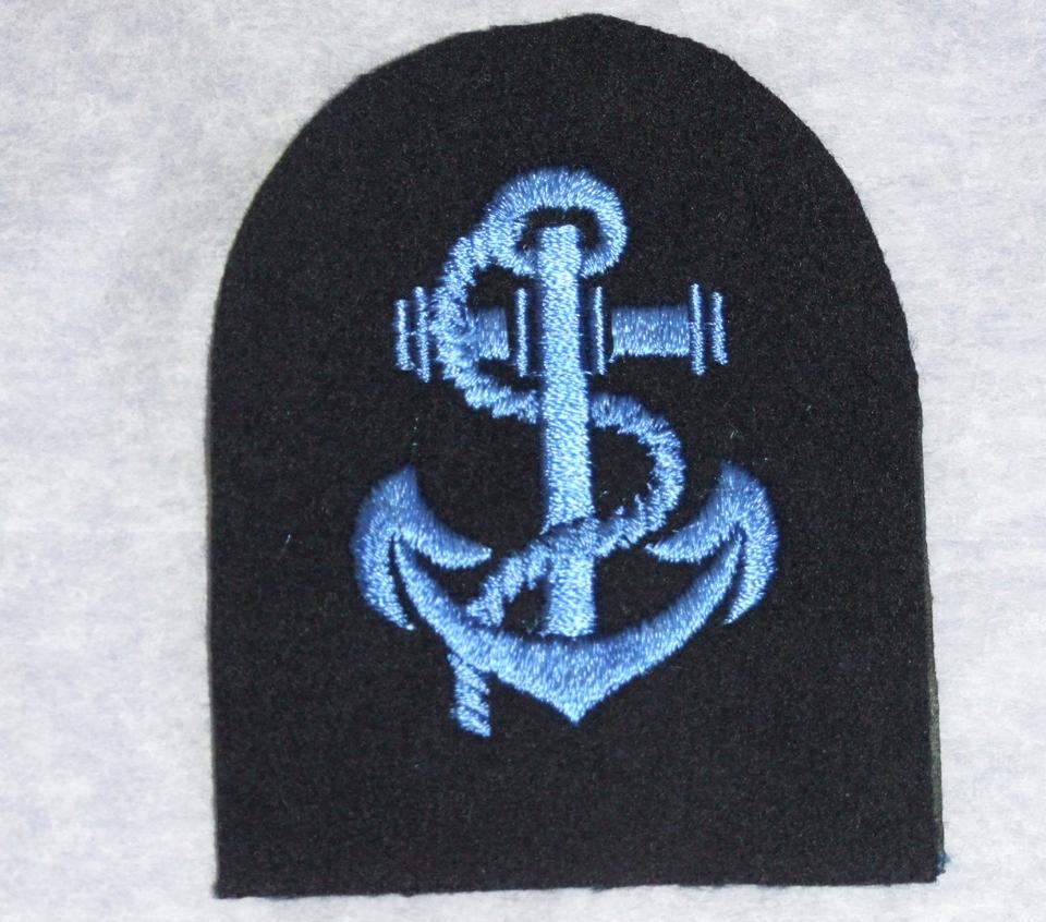An image showing 'Arm badge, Women's Royal Naval Service uniform, Leader'